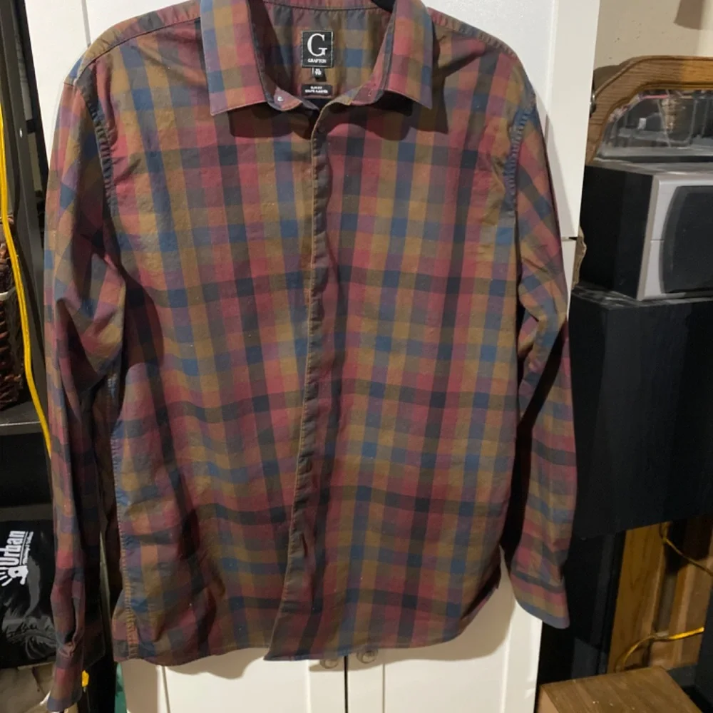 Grafton men’s shirt size XL slim fit - Picture 2 of 4